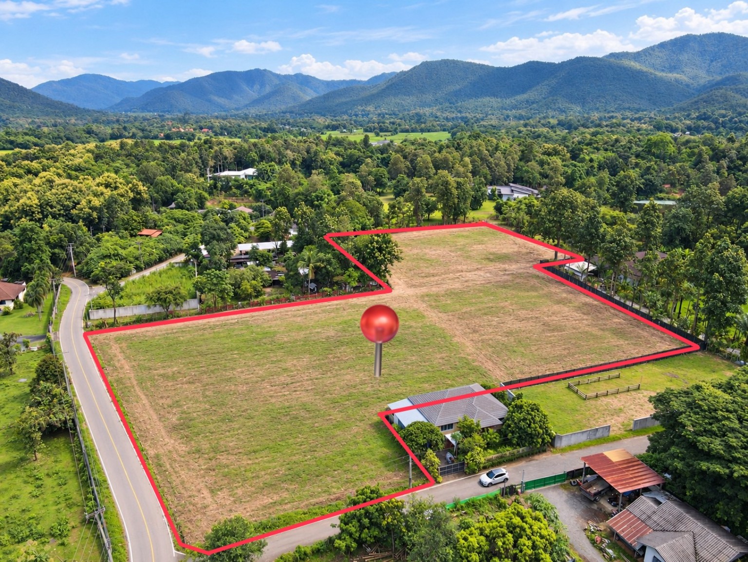 Owner-supplied whole-parcel boundary illustration
